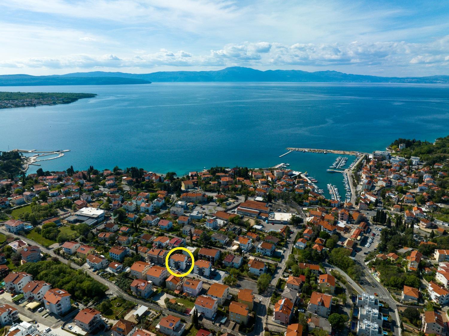 Sunset Suite Malinska Kültér fotó