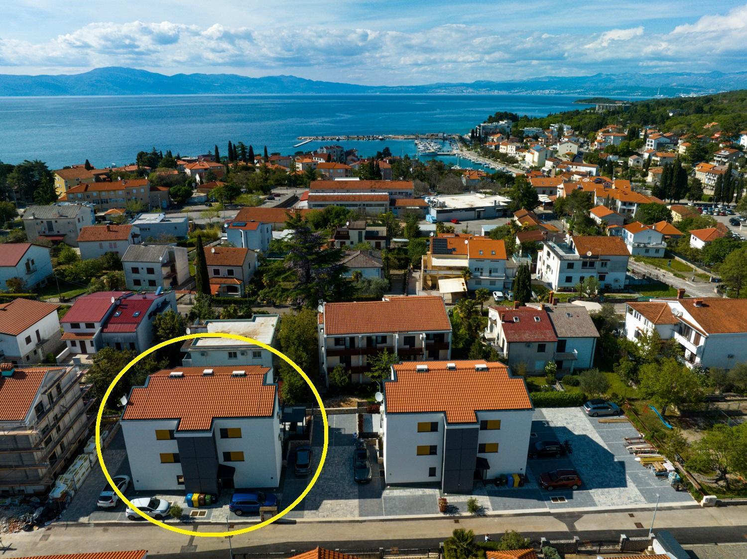 Sunset Suite Malinska Kültér fotó